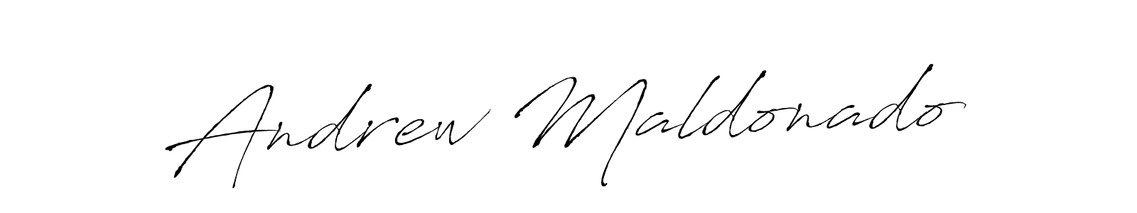 Design your own signature with our free online signature maker. With this signature software, you can create a handwritten (Antro_Vectra) signature for name Andrew Maldonado. Andrew Maldonado signature style 6 images and pictures png