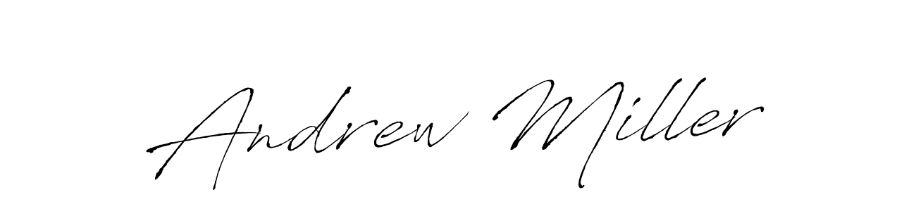 Create a beautiful signature design for name Andrew Miller. With this signature (Antro_Vectra) fonts, you can make a handwritten signature for free. Andrew Miller signature style 6 images and pictures png