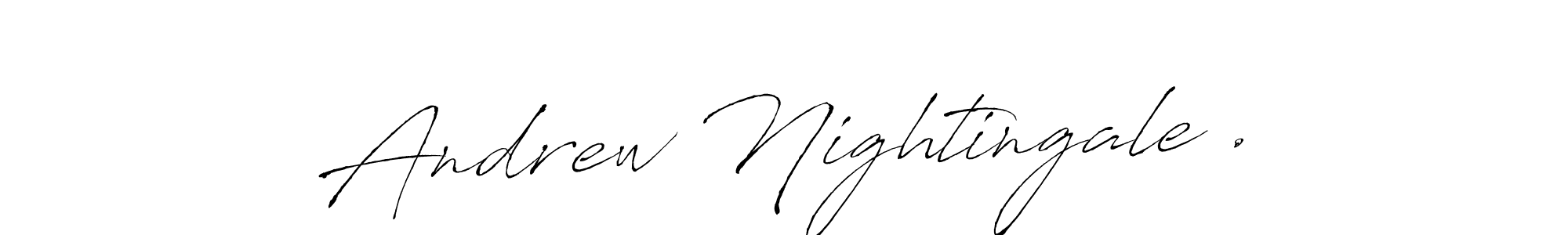 The best way (Antro_Vectra) to make a short signature is to pick only two or three words in your name. The name Andrew Nightingale . include a total of six letters. For converting this name. Andrew Nightingale . signature style 6 images and pictures png