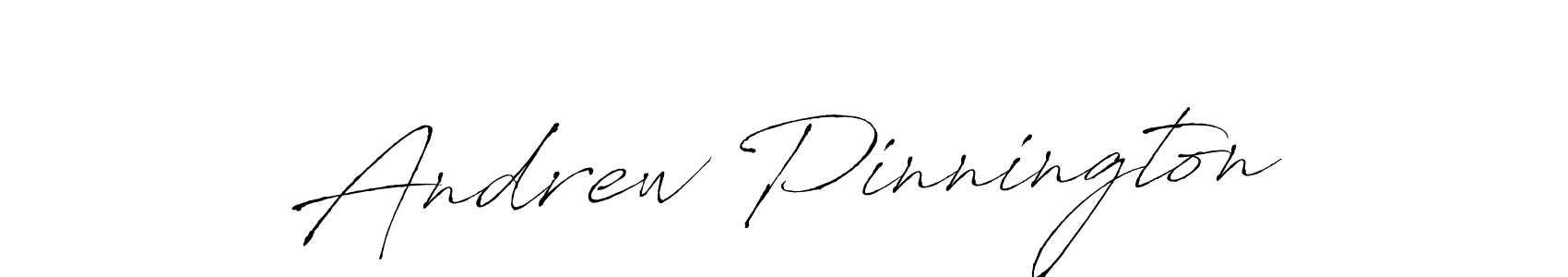 Andrew Pinnington stylish signature style. Best Handwritten Sign (Antro_Vectra) for my name. Handwritten Signature Collection Ideas for my name Andrew Pinnington. Andrew Pinnington signature style 6 images and pictures png