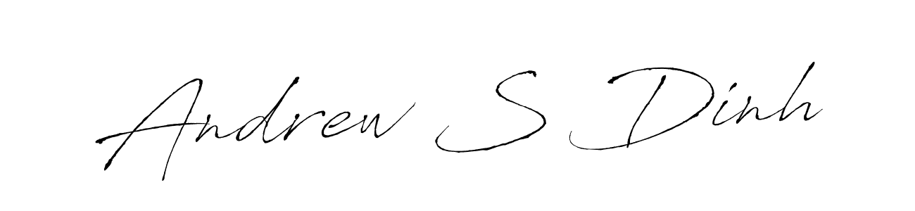 This is the best signature style for the Andrew S Dinh name. Also you like these signature font (Antro_Vectra). Mix name signature. Andrew S Dinh signature style 6 images and pictures png