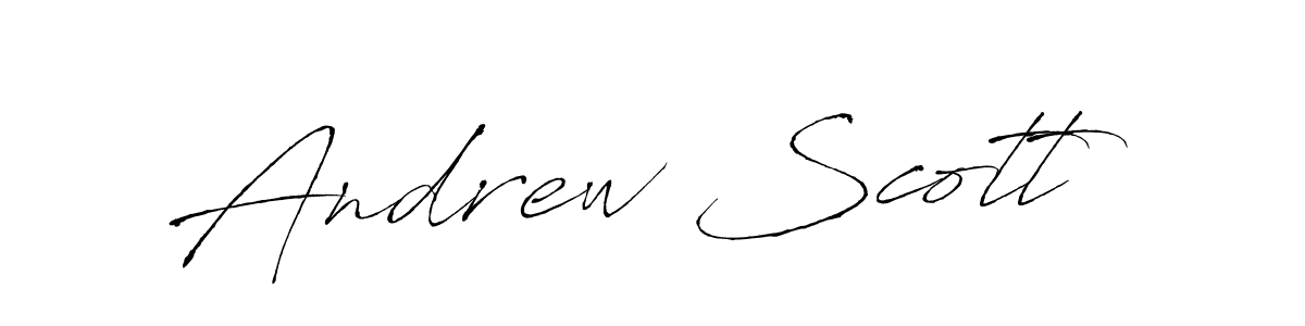 How to make Andrew Scott name signature. Use Antro_Vectra style for creating short signs online. This is the latest handwritten sign. Andrew Scott signature style 6 images and pictures png