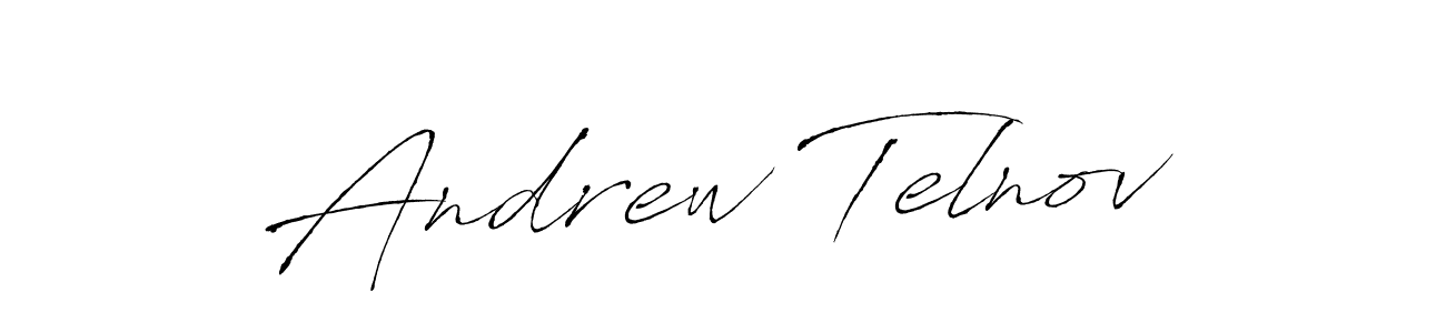 Andrew Telnov stylish signature style. Best Handwritten Sign (Antro_Vectra) for my name. Handwritten Signature Collection Ideas for my name Andrew Telnov. Andrew Telnov signature style 6 images and pictures png