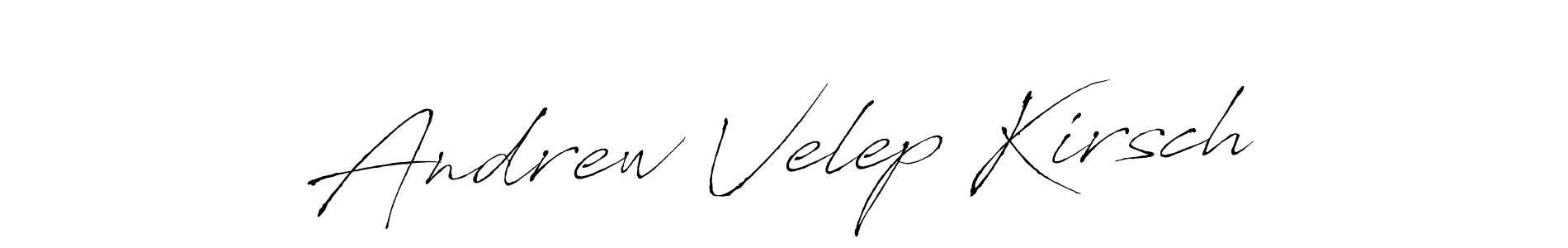 See photos of Andrew Velep Kirsch official signature by Spectra . Check more albums & portfolios. Read reviews & check more about Antro_Vectra font. Andrew Velep Kirsch signature style 6 images and pictures png