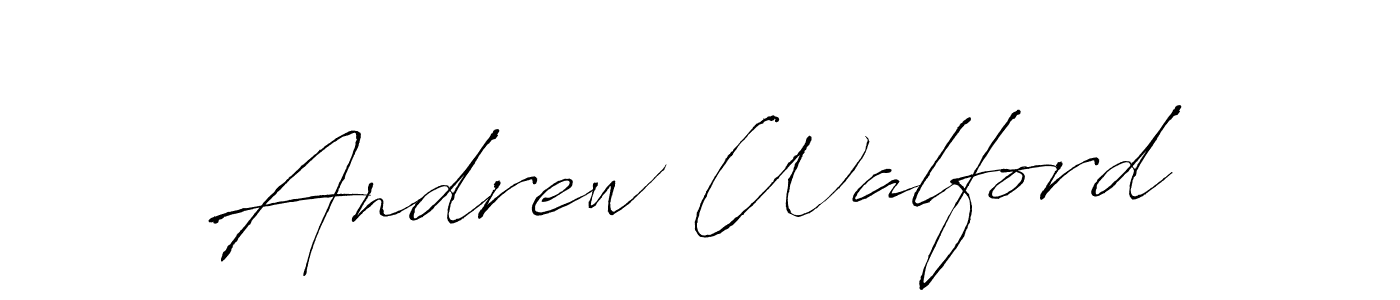 How to make Andrew Walford signature? Antro_Vectra is a professional autograph style. Create handwritten signature for Andrew Walford name. Andrew Walford signature style 6 images and pictures png