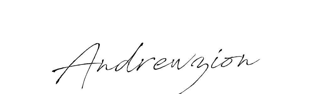 The best way (Antro_Vectra) to make a short signature is to pick only two or three words in your name. The name Andrewzion include a total of six letters. For converting this name. Andrewzion signature style 6 images and pictures png