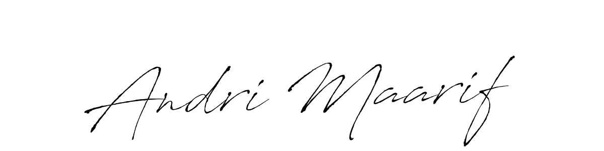 Also You can easily find your signature by using the search form. We will create Andri Maarif name handwritten signature images for you free of cost using Antro_Vectra sign style. Andri Maarif signature style 6 images and pictures png