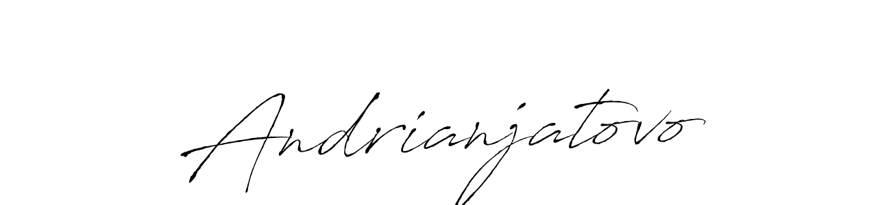 Andrianjatovo stylish signature style. Best Handwritten Sign (Antro_Vectra) for my name. Handwritten Signature Collection Ideas for my name Andrianjatovo. Andrianjatovo signature style 6 images and pictures png