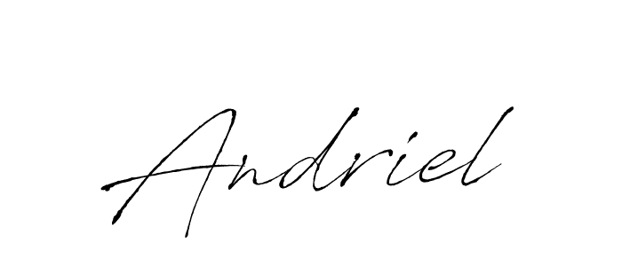 It looks lik you need a new signature style for name Andriel. Design unique handwritten (Antro_Vectra) signature with our free signature maker in just a few clicks. Andriel signature style 6 images and pictures png