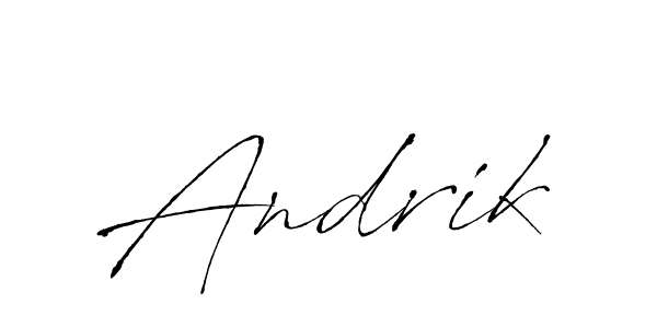It looks lik you need a new signature style for name Andrik. Design unique handwritten (Antro_Vectra) signature with our free signature maker in just a few clicks. Andrik signature style 6 images and pictures png