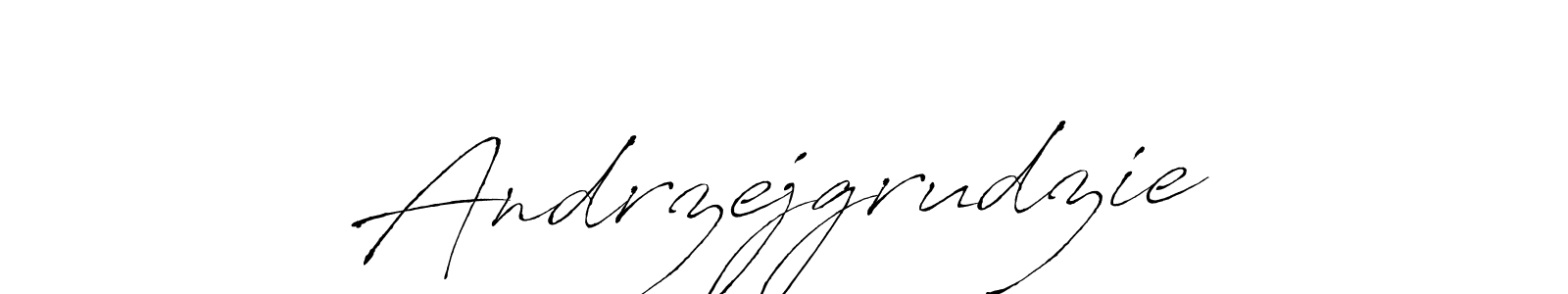 if you are searching for the best signature style for your name AndrzejgrudzieŃ. so please give up your signature search. here we have designed multiple signature styles  using Antro_Vectra. AndrzejgrudzieŃ signature style 6 images and pictures png