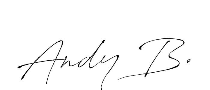 Make a beautiful signature design for name Andy B.. Use this online signature maker to create a handwritten signature for free. Andy B. signature style 6 images and pictures png