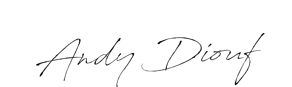 How to make Andy Diouf signature? Antro_Vectra is a professional autograph style. Create handwritten signature for Andy Diouf name. Andy Diouf signature style 6 images and pictures png