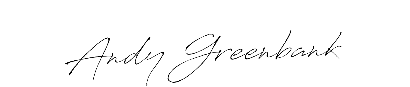Use a signature maker to create a handwritten signature online. With this signature software, you can design (Antro_Vectra) your own signature for name Andy Greenbank. Andy Greenbank signature style 6 images and pictures png