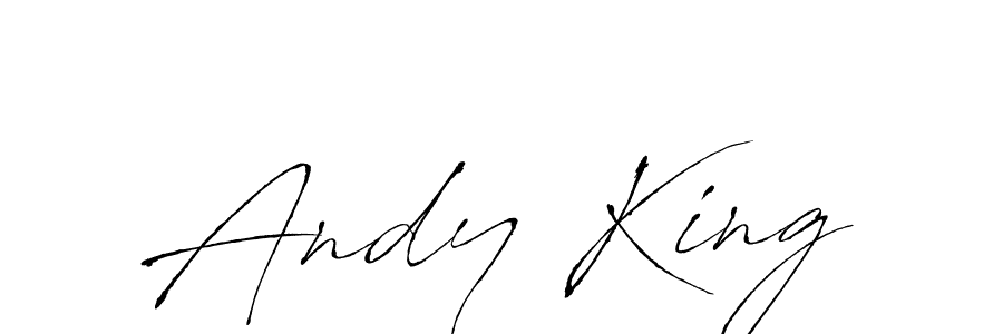You should practise on your own different ways (Antro_Vectra) to write your name (Andy King) in signature. don't let someone else do it for you. Andy King signature style 6 images and pictures png