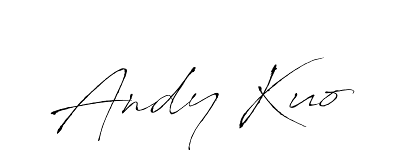 Antro_Vectra is a professional signature style that is perfect for those who want to add a touch of class to their signature. It is also a great choice for those who want to make their signature more unique. Get Andy Kuo name to fancy signature for free. Andy Kuo signature style 6 images and pictures png