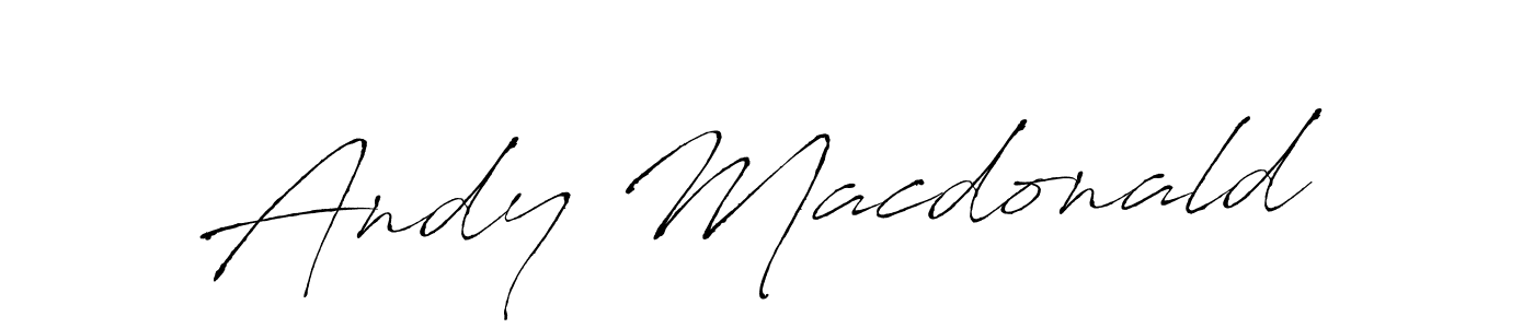 Create a beautiful signature design for name Andy Macdonald. With this signature (Antro_Vectra) fonts, you can make a handwritten signature for free. Andy Macdonald signature style 6 images and pictures png