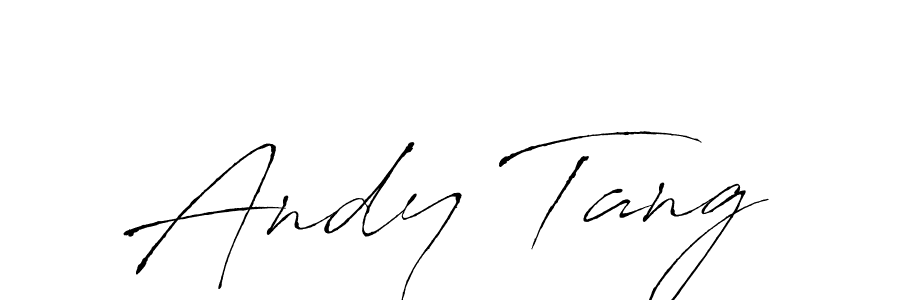 Use a signature maker to create a handwritten signature online. With this signature software, you can design (Antro_Vectra) your own signature for name Andy Tang. Andy Tang signature style 6 images and pictures png