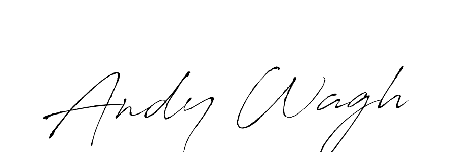 Also we have Andy Wagh name is the best signature style. Create professional handwritten signature collection using Antro_Vectra autograph style. Andy Wagh signature style 6 images and pictures png