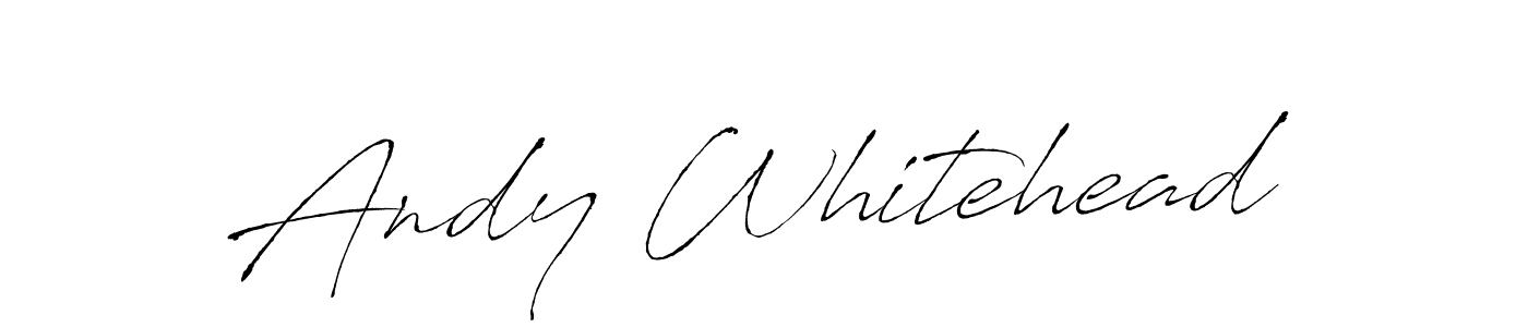 Also You can easily find your signature by using the search form. We will create Andy Whitehead name handwritten signature images for you free of cost using Antro_Vectra sign style. Andy Whitehead signature style 6 images and pictures png