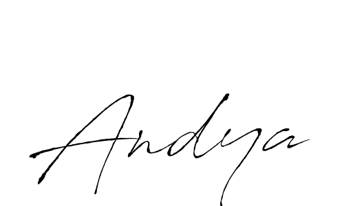 Similarly Antro_Vectra is the best handwritten signature design. Signature creator online .You can use it as an online autograph creator for name Andya. Andya signature style 6 images and pictures png