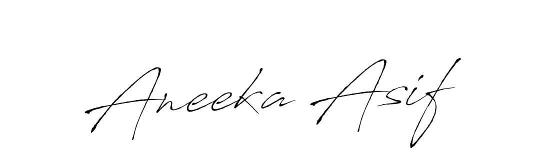 Make a beautiful signature design for name Aneeka Asif. Use this online signature maker to create a handwritten signature for free. Aneeka Asif signature style 6 images and pictures png