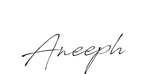 How to make Aneeph name signature. Use Antro_Vectra style for creating short signs online. This is the latest handwritten sign. Aneeph signature style 6 images and pictures png