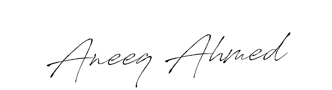 Make a beautiful signature design for name Aneeq Ahmed. Use this online signature maker to create a handwritten signature for free. Aneeq Ahmed signature style 6 images and pictures png