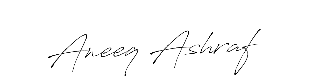 Make a beautiful signature design for name Aneeq Ashraf. Use this online signature maker to create a handwritten signature for free. Aneeq Ashraf signature style 6 images and pictures png