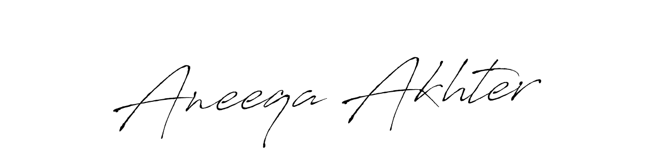 You can use this online signature creator to create a handwritten signature for the name Aneeqa Akhter. This is the best online autograph maker. Aneeqa Akhter signature style 6 images and pictures png