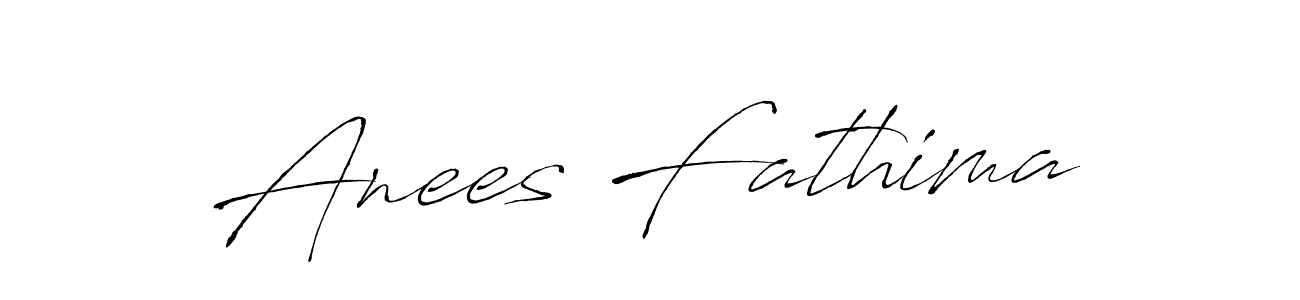 Anees Fathima stylish signature style. Best Handwritten Sign (Antro_Vectra) for my name. Handwritten Signature Collection Ideas for my name Anees Fathima. Anees Fathima signature style 6 images and pictures png