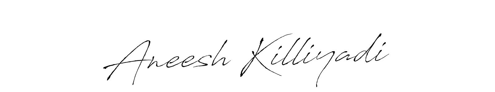 Use a signature maker to create a handwritten signature online. With this signature software, you can design (Antro_Vectra) your own signature for name Aneesh Killiyadi. Aneesh Killiyadi signature style 6 images and pictures png