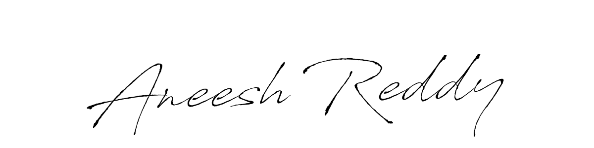 Create a beautiful signature design for name Aneesh Reddy. With this signature (Antro_Vectra) fonts, you can make a handwritten signature for free. Aneesh Reddy signature style 6 images and pictures png