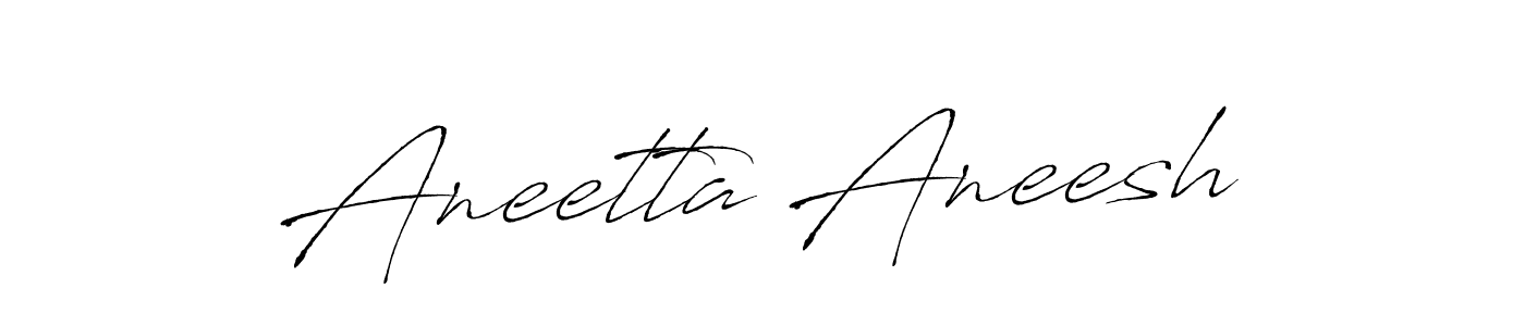 It looks lik you need a new signature style for name Aneetta Aneesh. Design unique handwritten (Antro_Vectra) signature with our free signature maker in just a few clicks. Aneetta Aneesh signature style 6 images and pictures png