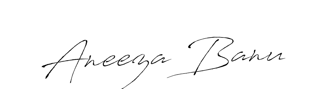 Make a beautiful signature design for name Aneeza Banu. Use this online signature maker to create a handwritten signature for free. Aneeza Banu signature style 6 images and pictures png