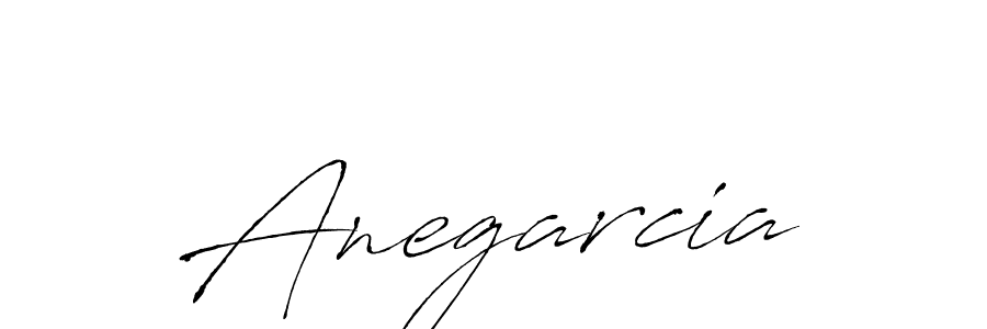 How to make Anegarcia name signature. Use Antro_Vectra style for creating short signs online. This is the latest handwritten sign. Anegarcia signature style 6 images and pictures png