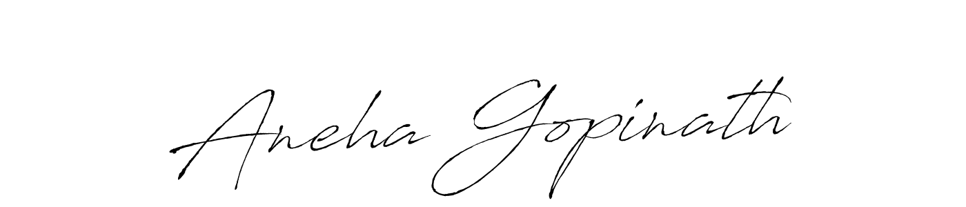 This is the best signature style for the Aneha Gopinath name. Also you like these signature font (Antro_Vectra). Mix name signature. Aneha Gopinath signature style 6 images and pictures png