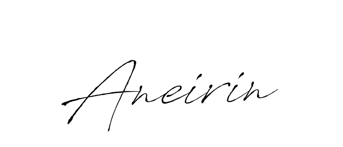 How to make Aneirin name signature. Use Antro_Vectra style for creating short signs online. This is the latest handwritten sign. Aneirin signature style 6 images and pictures png