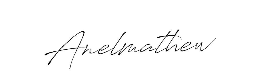 Make a beautiful signature design for name Anelmathew. With this signature (Antro_Vectra) style, you can create a handwritten signature for free. Anelmathew signature style 6 images and pictures png