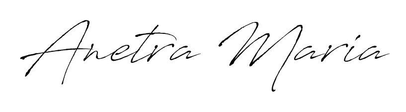 The best way (Antro_Vectra) to make a short signature is to pick only two or three words in your name. For converting this name Anetra Maria. Anetra Maria signature style 6 images and pictures png