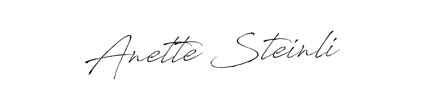 You should practise on your own different ways (Antro_Vectra) to write your name (Anette Steinli) in signature. don't let someone else do it for you. Anette Steinli signature style 6 images and pictures png