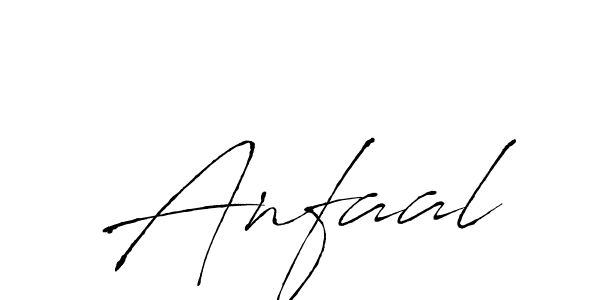 Create a beautiful signature design for name Anfaal. With this signature (Antro_Vectra) fonts, you can make a handwritten signature for free. Anfaal signature style 6 images and pictures png