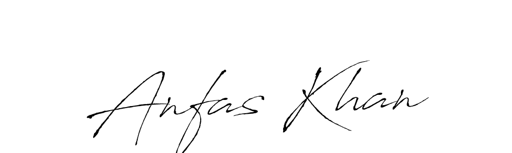 It looks lik you need a new signature style for name Anfas Khan. Design unique handwritten (Antro_Vectra) signature with our free signature maker in just a few clicks. Anfas Khan signature style 6 images and pictures png