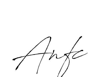 Create a beautiful signature design for name Anfc. With this signature (Antro_Vectra) fonts, you can make a handwritten signature for free. Anfc signature style 6 images and pictures png