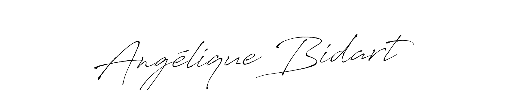 Create a beautiful signature design for name Angélique Bidart. With this signature (Antro_Vectra) fonts, you can make a handwritten signature for free. Angélique Bidart signature style 6 images and pictures png