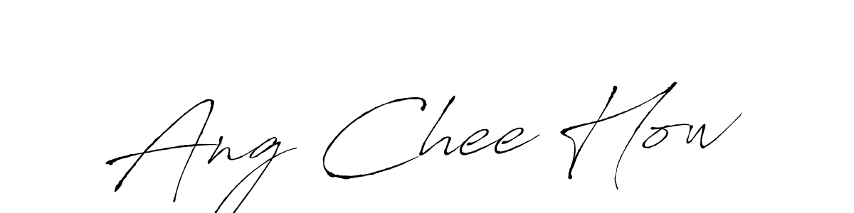 Also we have Ang Chee How name is the best signature style. Create professional handwritten signature collection using Antro_Vectra autograph style. Ang Chee How signature style 6 images and pictures png