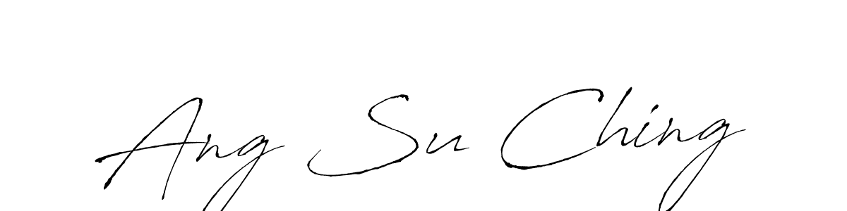 This is the best signature style for the Ang Su Ching name. Also you like these signature font (Antro_Vectra). Mix name signature. Ang Su Ching signature style 6 images and pictures png