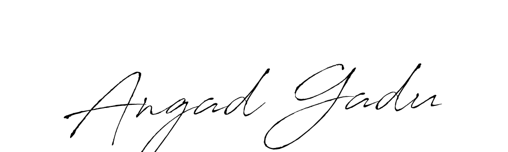 How to Draw Angad Gadu signature style? Antro_Vectra is a latest design signature styles for name Angad Gadu. Angad Gadu signature style 6 images and pictures png