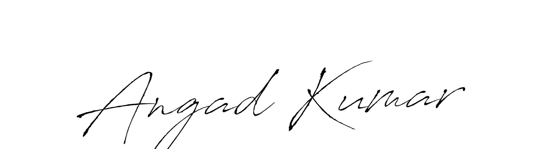 Make a beautiful signature design for name Angad Kumar. Use this online signature maker to create a handwritten signature for free. Angad Kumar signature style 6 images and pictures png