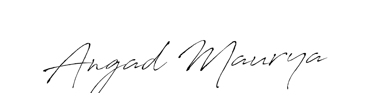 You can use this online signature creator to create a handwritten signature for the name Angad Maurya. This is the best online autograph maker. Angad Maurya signature style 6 images and pictures png